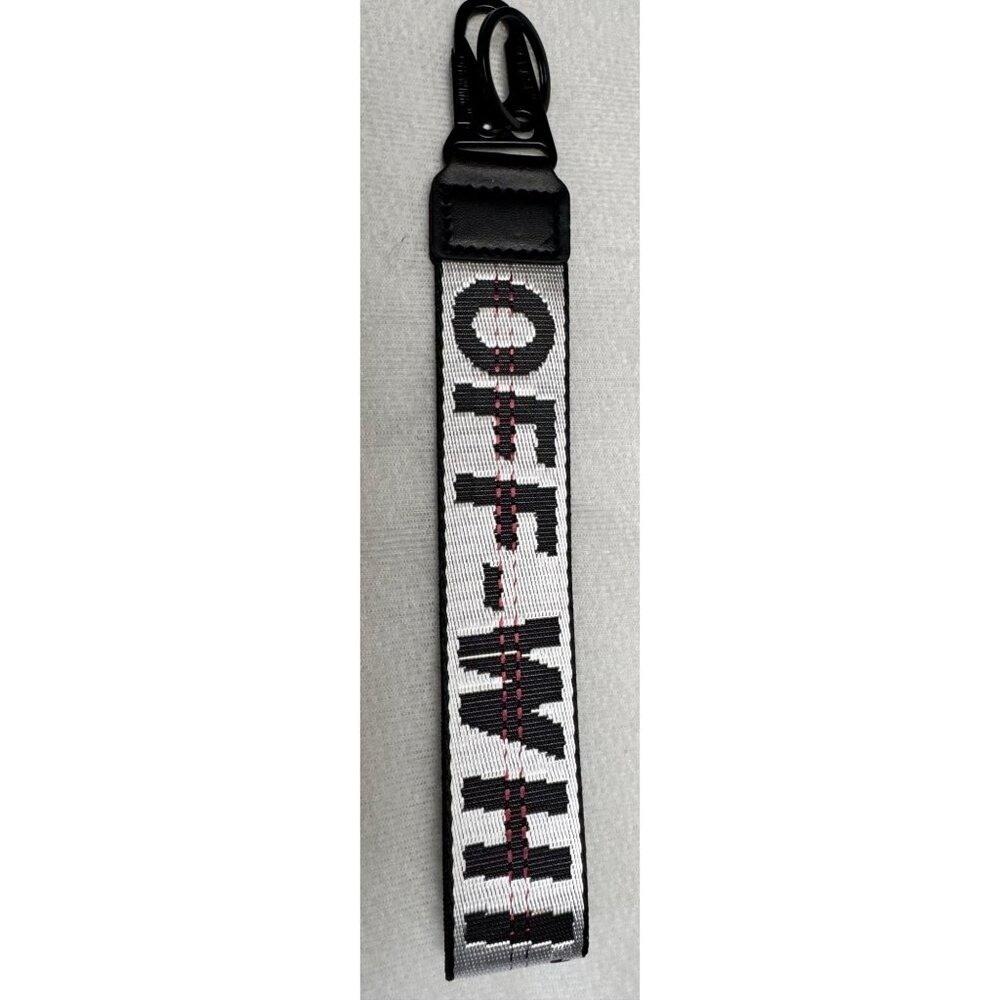 Off-White Industrial Keychain Strap‎ With Red Zip Tie